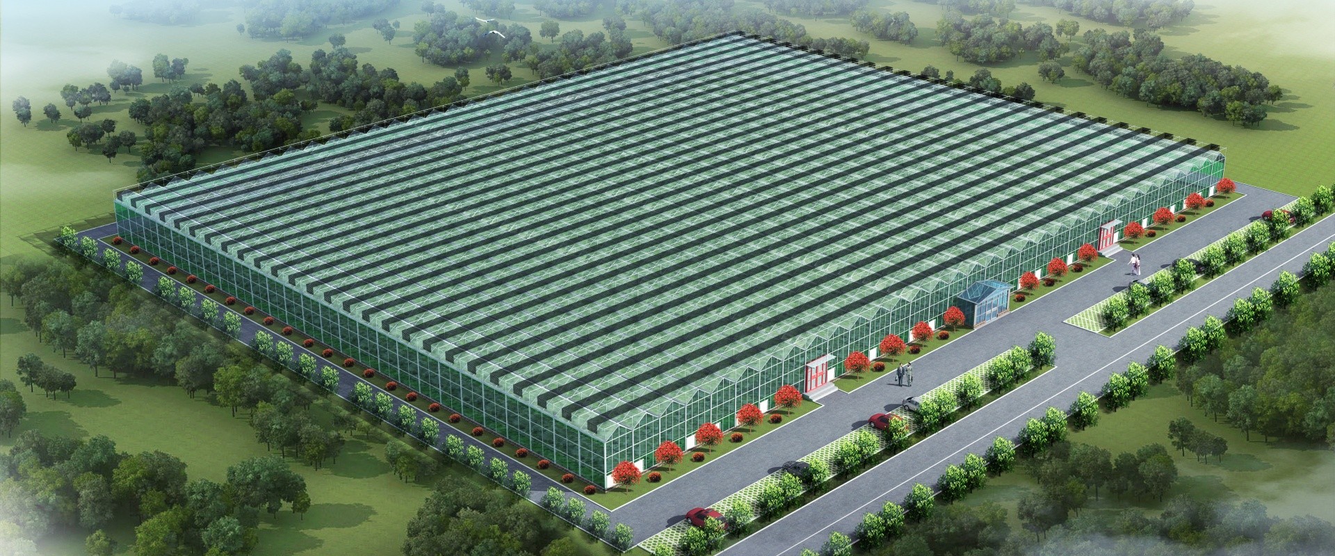 Chất lượng nhà kính đa dải Nhà máy