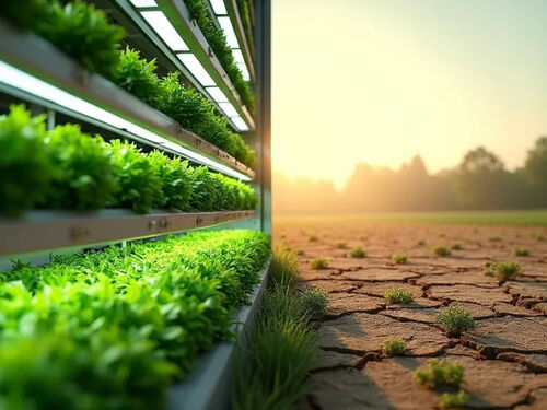 Dernier blog de l'entreprise Les fermes verticales fusionnent l'agriculture de haute technologie avec le développement durable
