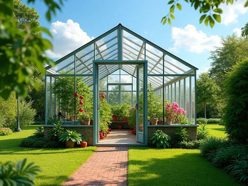 บริษัทล่าสุด บล็อกเกี่ยวกับ คู่มือการสร้างเรือนกระจกปี 2025 ค่าใช้จ่าย วัสดุ เคล็ดลับ DIY