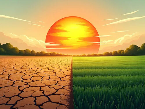 บริษัทล่าสุด บล็อกเกี่ยวกับ เกษตรกรดิ้นรนปกป้องพืชผลจากความร้อนจัด