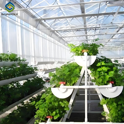 Good price Large Size Hydroponic Farming Greenhouse For Vegetable Fruits Growth online