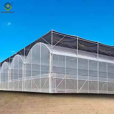 Giá tốt. Nhà kính thương mại hạng nặng với PE PO PEP phim phủ chống gió trực tuyến