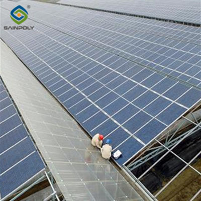 Ein guter Preis. 5.5-7.5m hohe Photovoltaik-Gewächshaus mit Solaranlage Online