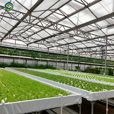 Ein guter Preis. Landwirtschaftliche Mehrspannung Gewächshaus vollständiges hydroponisches Nft Gewächshaus Online