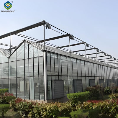 Harga yang bagus Hydroponic Venlo PC Polikarbonat Kaca Surya Rumah Kaca Disesuaikan on line